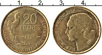 Продать Монеты Франция 20 франков 1951 Бронза