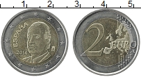 Продать Монеты Испания 2 евро 2012 Биметалл