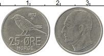 Продать Монеты Норвегия 25 эре 1968 Медно-никель