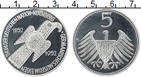 Продать Монеты ФРГ 5 марок 1952 Серебро