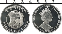 Продать Монеты Фолклендские острова 50 пенсов 2002 Медно-никель