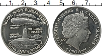 Продать Монеты Теркc и Кайкос 5 крон 2001 Медно-никель