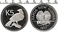 Продать Монеты Папуа-Новая Гвинея 5 кин 1975 Серебро