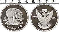 Продать Монеты Судан 5 фунтов 1976 Серебро