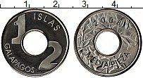 Продать Монеты Галапагосские острова 1/2 пиза 2008 Медно-никель