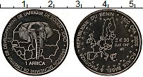Продать Монеты Бенин 1500 франков 2005 Медно-никель