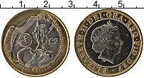 Продать Монеты Великобритания 2 фунта 2002 Биметалл