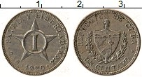 Продать Монеты Куба 1 сентаво 1920 Медно-никель