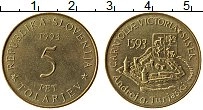 Продать Монеты Словения 5 толаров 1993 Медно-никель