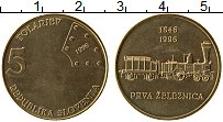 Продать Монеты Словения 5 толаров 1996 Медно-никель