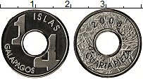 Продать Монеты Галапагосские острова 1/4 пиза 2008 Медно-никель