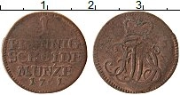 Продать Монеты Саксен-Веймар-Эйзенах 1 пфенниг 1761 Медь