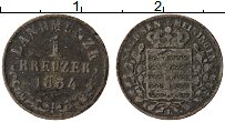 Продать Монеты Саксен-Майнинген 1 крейцер 1834 Медь