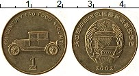 Продать Монеты Северная Корея 1 вон 2002 Латунь
