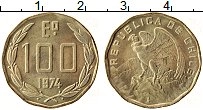 Продать Монеты Чили 100 эскудо 1974 Медно-никель
