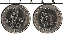 Продать Монеты Новые Гебриды 20 франков 1977 Медно-никель