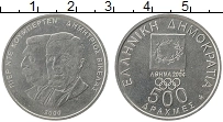 Продать Монеты Греция 500 драхм 2004 Медно-никель