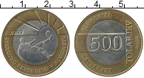 Продать Монеты Словения 500 толаров 2002 Биметалл