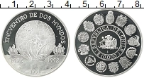 Продать Монеты Чили 10000 песо 1991 Серебро