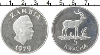 Продать Монеты Замбия 5 квач 1979 Серебро
