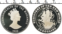 Продать Монеты Багамские острова 10 долларов 1992 Серебро