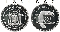 Продать Монеты Белиз 5 долларов 1974 Серебро