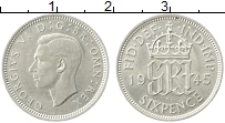 Продать Монеты Великобритания 6 пенсов 1946 Серебро