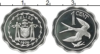 Продать Монеты Белиз 1 цент 1974 Серебро