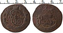 Продать Монеты 1762 – 1796 Екатерина II 2 копейки 1790 Медь