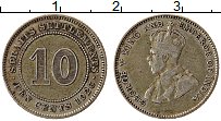 Продать Монеты Стрейтс-Сеттльмент 10 центов 1927 Серебро