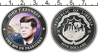 Продать Монеты Либерия 5 долларов 2009 Посеребрение