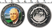 Продать Монеты Либерия 5 долларов 2009 