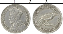 Продать Монеты Новая Зеландия 6 пенсов 1934 Серебро