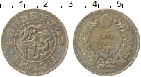 Продать Монеты Корея 5 фун 0 Медь