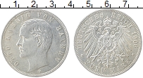 Продать Монеты Бавария 5 марок 1907 Серебро