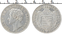 Продать Монеты Саксония 1 талер 1858 Серебро