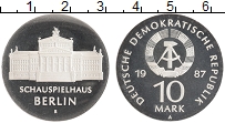 Продать Монеты ГДР 10 марок 1987 Серебро