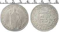 Продать Монеты Перу 8 реалов 1839 Серебро