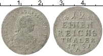 Продать Монеты Пруссия 1/12 талера 1752 Серебро