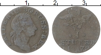 Продать Монеты Пруссия 1 стюбер 1779 Медь