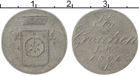 Продать Монеты Эрфурт 1 грош 1801 Серебро