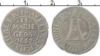 Продать Монеты Оснабрук 2 марьенгроша 1667 Серебро