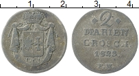 Продать Монеты Вальдек-Пирмонт 2 марьенгроша 1820 Серебро