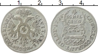 Продать Монеты Любек 4 шиллинга 1728 Серебро
