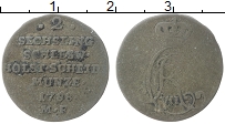 Продать Монеты Шлезвиг-Гольштейн 2 сешлинг 1788 Серебро