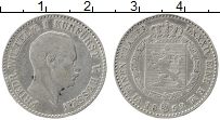 Продать Монеты Гессен 1/6 талера 1854 Серебро