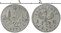 Продать Монеты Франкфурт 1 крейцер 1773 Серебро