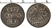 Продать Монеты Ватикан 2 байоччи 1777 Серебро