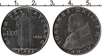 Продать Монеты Ватикан 100 лир 1962 Серебро