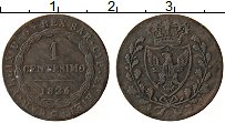 Продать Монеты Сардиния 1 чентезимо 1826 Медь